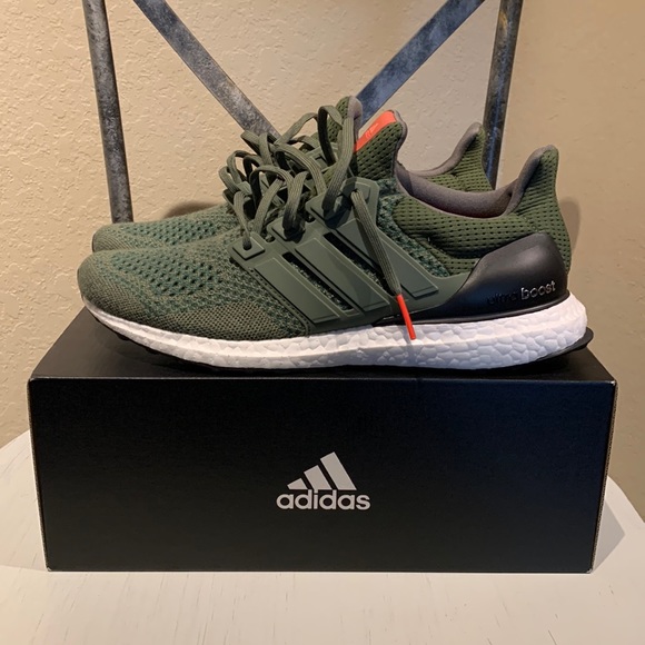 adidas Other - Mens Adidas Ultraboost 1.0 Olive (retro) size 10 with box
